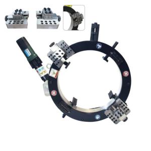 China Hydraulic Electric Pipe Cutting And Beveling Machine With Smooth Slope factory