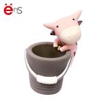 ODM Cow Cute Pen And Pencil Holders For Officer And Student CE certificate