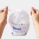 Dry Pull Type ISO13485 18*22cm Disposable Cotton Face Towels
