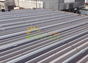China AL6005-T5 12um Flat Roof Ballasted Solar Racking factory