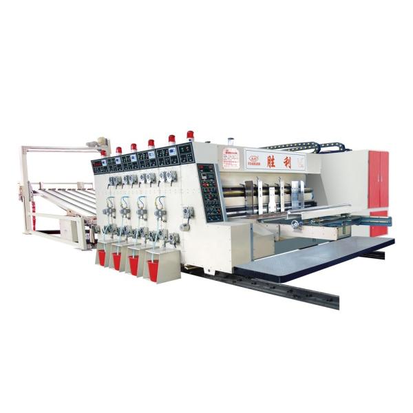 8 Colors Flexo Printer Slotter Machine Fully Electric Control With 3 Years