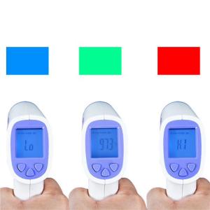 China Lcd Digital Baby Adult Forehead Non Contact Infrared Thermometer factory