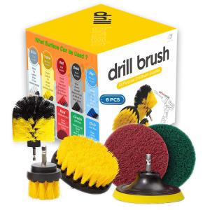 China 6 Pieces Household Drill Brush Set For Car Home Cleaning factory
