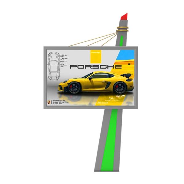 Customized high end design 1920hz p6 waterproof outdoor advertising display led