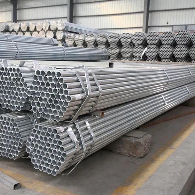 EMT Bending Galvanised Steel Water Pipe 165mm Industrial Galvanized Pipe
