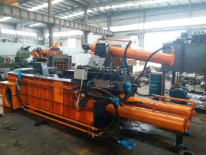 China Hydraulic Scrap Baler Machine Turn Out Type Color And Size Customized factory