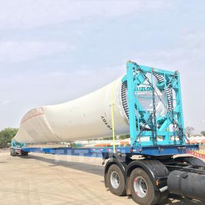 China 52m extendible trailer TITAN 52m extendible semi trailer for sale high quality factory