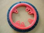 Customized Plastic Monforts Stenter Brushes 3 Rows Inner Diameter 7cm