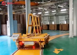 China Remote Q235 20m/Min 15 Ton Marble Rail Transfer Cart factory