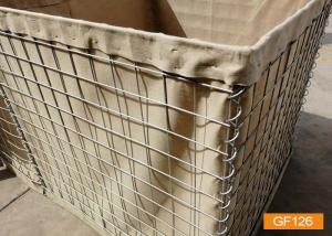 China sand filled Mil 10 Hesco Gabion Retaining Wall factory