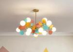 Modern kid room colorful pendant lamp drop down factory inspection pendant light