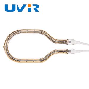 China High Temperature Resistant Infrared Heating Element Tube For Industrial Use factory