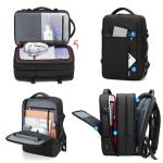 New Multifunction large capacity usb raincoat backpack business travel laptop