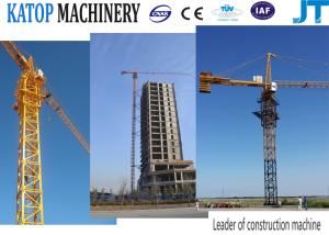 China 60m boom length 8t QTZ100(6010) big Tower Crane factory