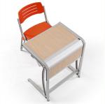Classroom Balance Adjustable Single Seat Desk Table School Furniture Used High