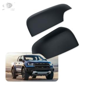 China Abs Mirror Cover For Ford Ranger 2019-2020 T7 T8 Matte Black 2 Pcs factory