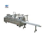 Industrial Two Lanes Cream Sandwich Biscuit Machine On Edge Packing Biscuit