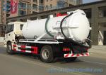 FOTON Auman 4x2 Vacuum Tank Truck / Vehicle Mounted Water Tanks Capacity 10m3