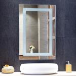 Rust Resistant Aluminium Cabinet Wall Mount Bathroom Mirrors with LED Lights