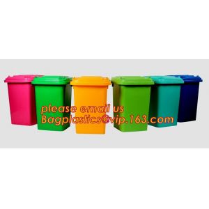 Mobile heavy duty hdpe outdoor garbage trash bin 120 liter plastic garbage bins