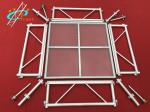 Assemble Mobile Wedding Swimming Pool Stage Glass Acrylic Stage Aluminum Frame