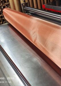 China 40 0.21mm 30m Wire Copper Wire Mesh EMF Shielding For MRI Cage factory