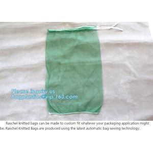 Plastic mesh net raschel bag in roll for automatic packing,Plastic raschel