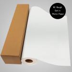 260gsm 36inch 30M Roll Size RC Satin Photo Paper Rough Satin Double Sides