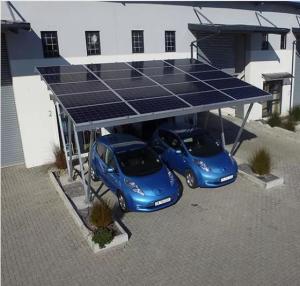 China Parking Lot Solar Panel Mounting Bracket Aluminum Waterproof carport solar bracket factory