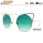 Women Fashion Retro Cat Eye Mirrored Sunglasses Designer Glasses Shades Eyewear