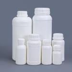 Fluorinated Plastic Bottles for Chemical Packaging Round and Screen Printed