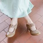 S390 Leather Shoes Handmade Toe Layer Cowhide High Quality Women'S Shoes Custom