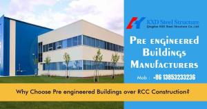 China Commercial Steel Structure PEB Building Construction Environmentally Friendly factory
