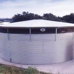 Corrugated Metal Water Storage Tanks Rainwater Reservoir Irrigation Fire
