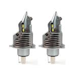 70W Fighter LED Headlight , 3900lm H4 Led Light Bulb For Motorcycle