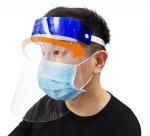 OEM Anti - Fog Medical Full Face Safety Shield With Sponge Reusable