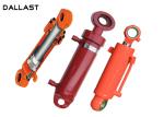 Stroke 800 mm Double Acting Hydraulic Cylinder Heavy Equipment Stainless Steel