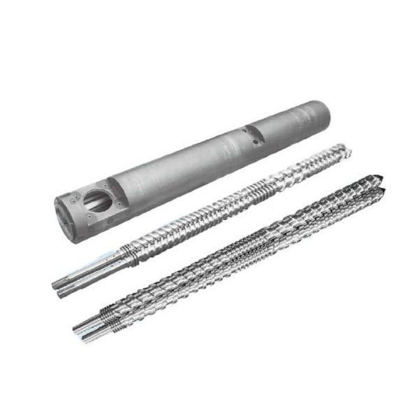Professional Parallel Twin Screw Extruder Screw Barrel Abrasion Resistant For