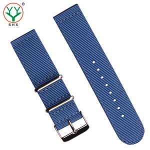 China Breathable 22mm Nylon Watch Strap factory