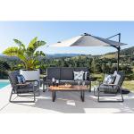 Modern Style Garden Cantilever Umbrella with Waterproof Design and 18.2kg Weight