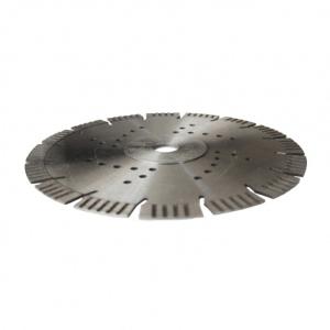 China Segment Sintered Diamond Saw Blades Dry Cutting Cold Press 4&quot;-16&quot; Size factory