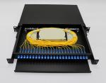 12 To 96 Core 1U Fiber Optic Rack Mount Type Fiber Optic FTTH Optical Fiber