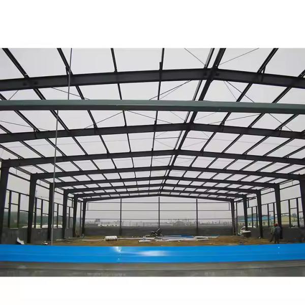China Modern Design Light Construction Material Steel Structure Warehouse Prefab Buildings factory