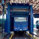 Automatic Brush Truck Bus Washing Machine For Hot Dipped Galvanized Steel Frame