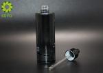 Transparent Black Color Essential Oil Bottles Bulk 50ml Round Thick Bottom