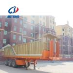 60 Ton 30 Ton Tipper Trailer Dump Truck Trailer for Africa 13 Ton Capacity Each