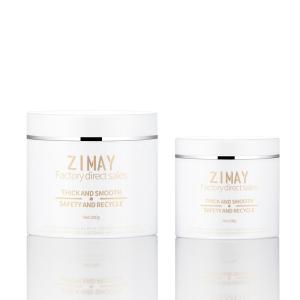 China White Pet Cream Packaging Jar With Screw Top Lids 100g Capacity factory