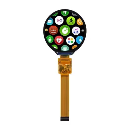 1.8 Inch Round TFT LCD Display 360x360 SPI Interface Display With Capacitive Touch Screen