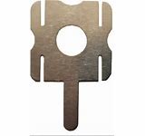 Custom Shape High Temperature Sheet Gold Mica Insulation Board Lithium Battery