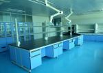 Professional Adjustable Lab Island Bench With 18mm Thick MDF Door / Drawer